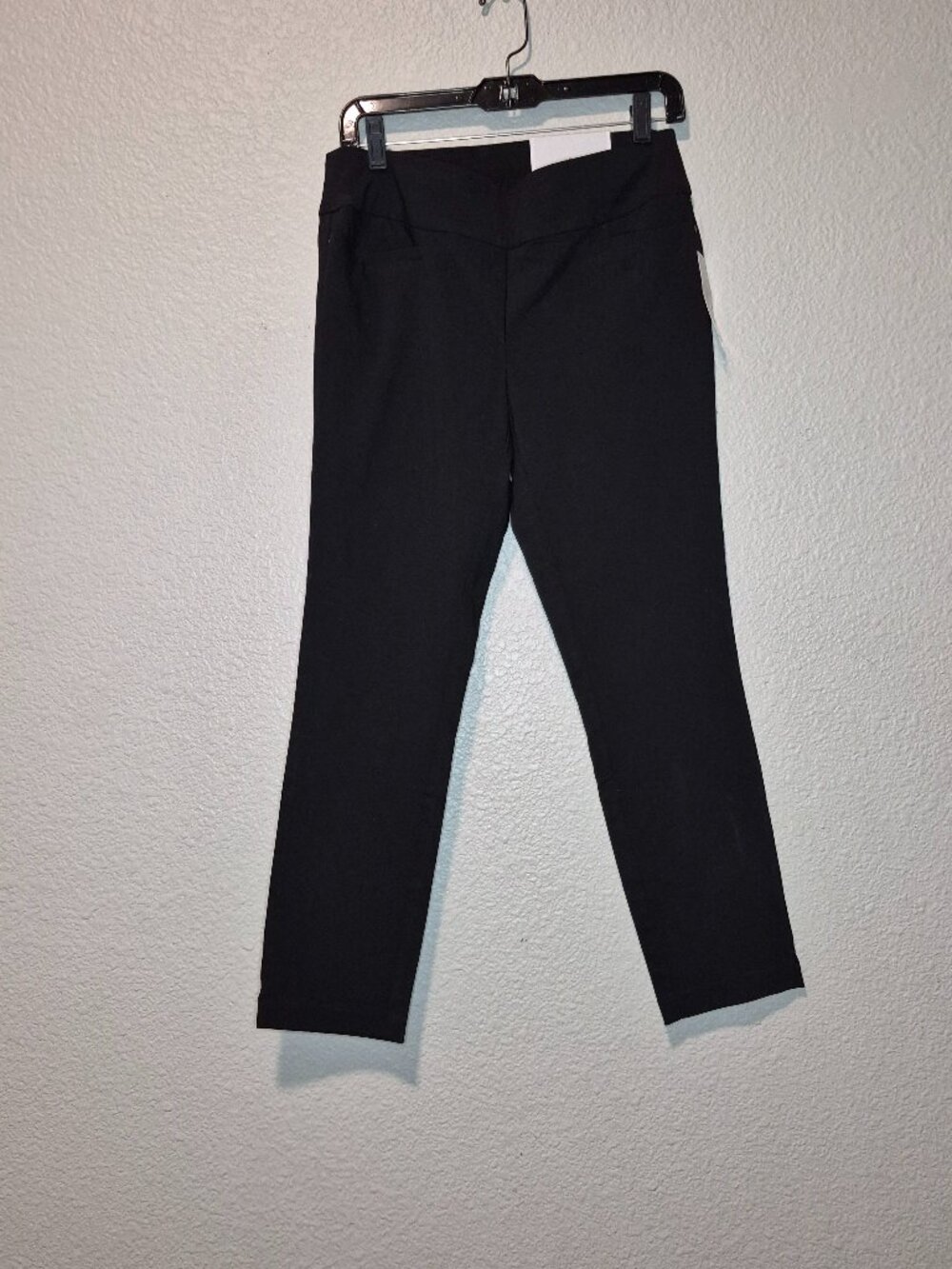 NWT Christopher And Banks Black Ankle Shaped Fit Mid Rise Pants Size: 6 Average